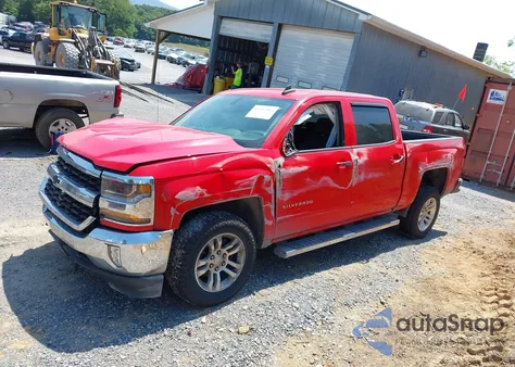 2018 Chevrolet Silverado 1500 1Lt from USA, damaged, VIN 3GCUKREC9JG123683